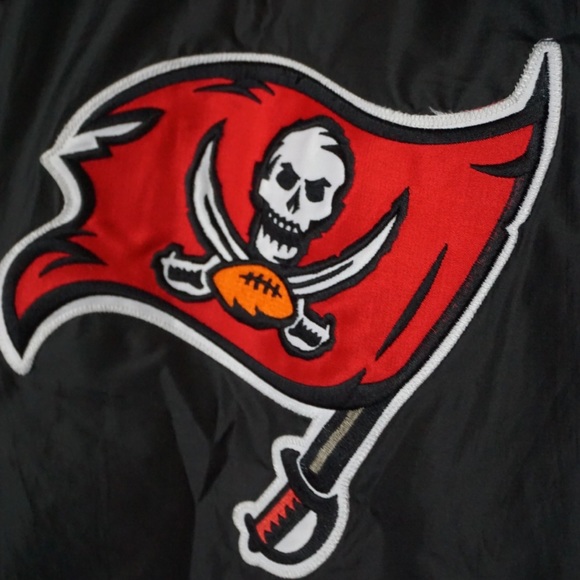 90’s Adidas Buccaneers Wind Breaker Jacket XL - Picture 2 of 8